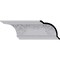 Ekena Millwork 9 1/2"H x 10"P x 13 3/4"F x 94 1/2"L, (13 3/4" Repeat), Sydney Crown Moulding MLD09X10X13SY - alternate 1